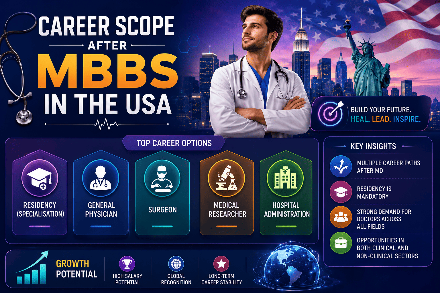 Career Scope After MBBS in the USA