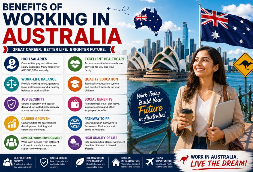 Benefits of Working in Australia