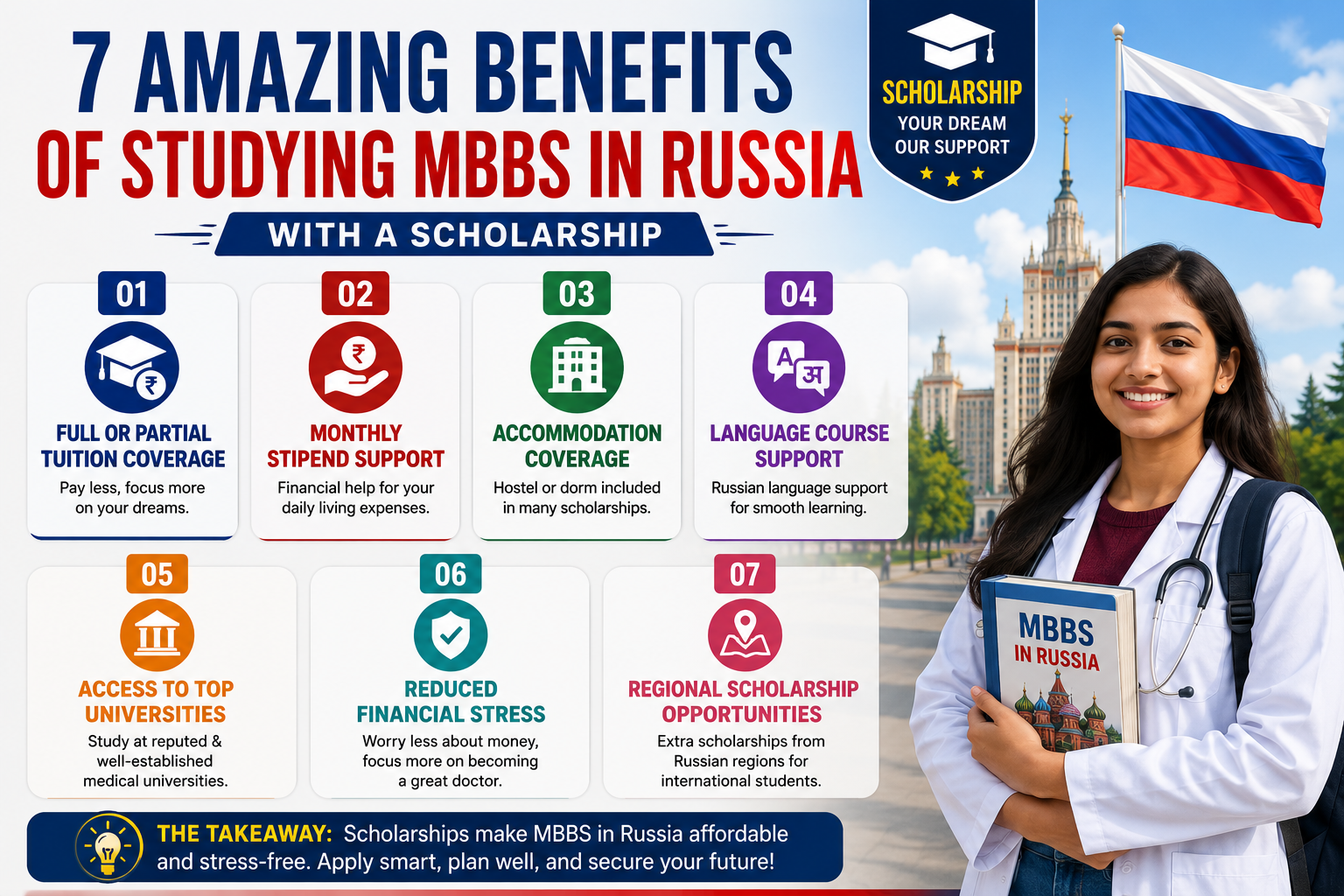 Benefits of Studying MBBS in Russia with a Scholarship