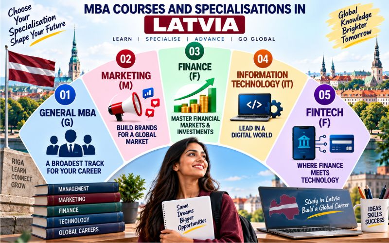 MBA Courses and Specialisations in Latvia