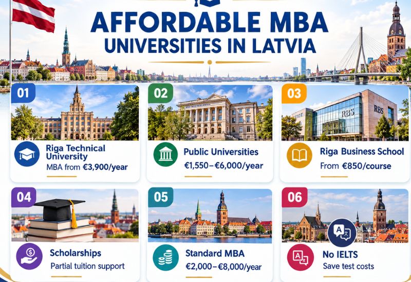 Affordable MBA Universities in Latvia