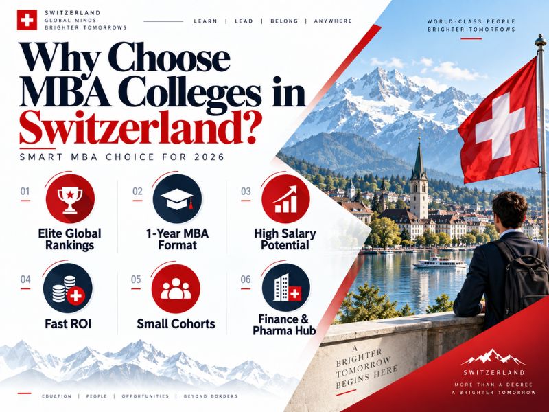 Why Choose MBA Colleges in Switzerland?
