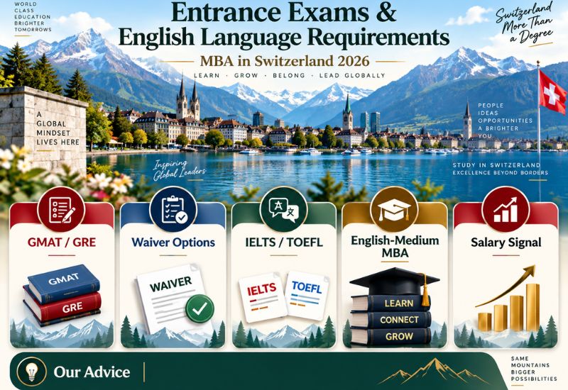 Entrance Exams & English Language Requirements