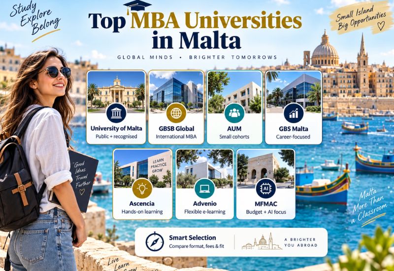 Best MBA Colleges in Malta for International Students