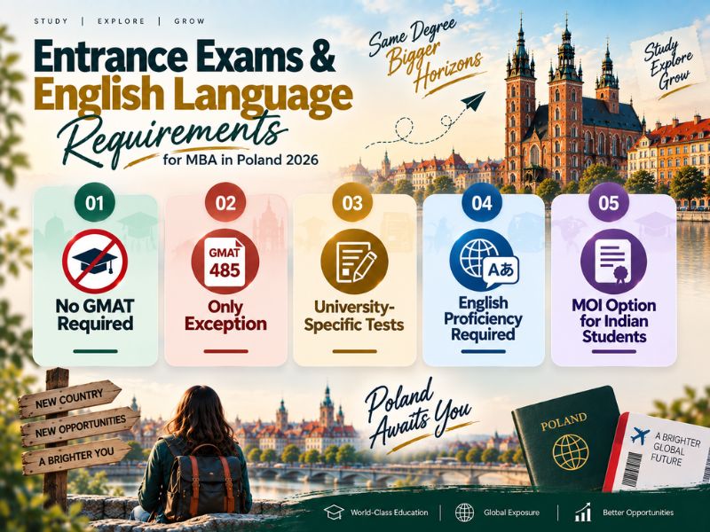 Entrance Exams & English Language Requirements