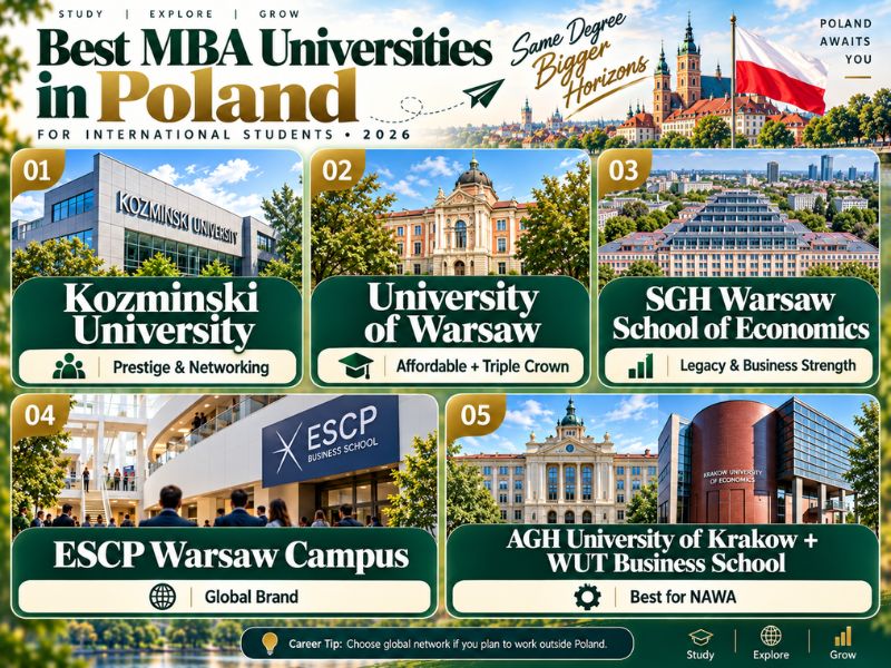Best MBA Universities in Poland for International Students