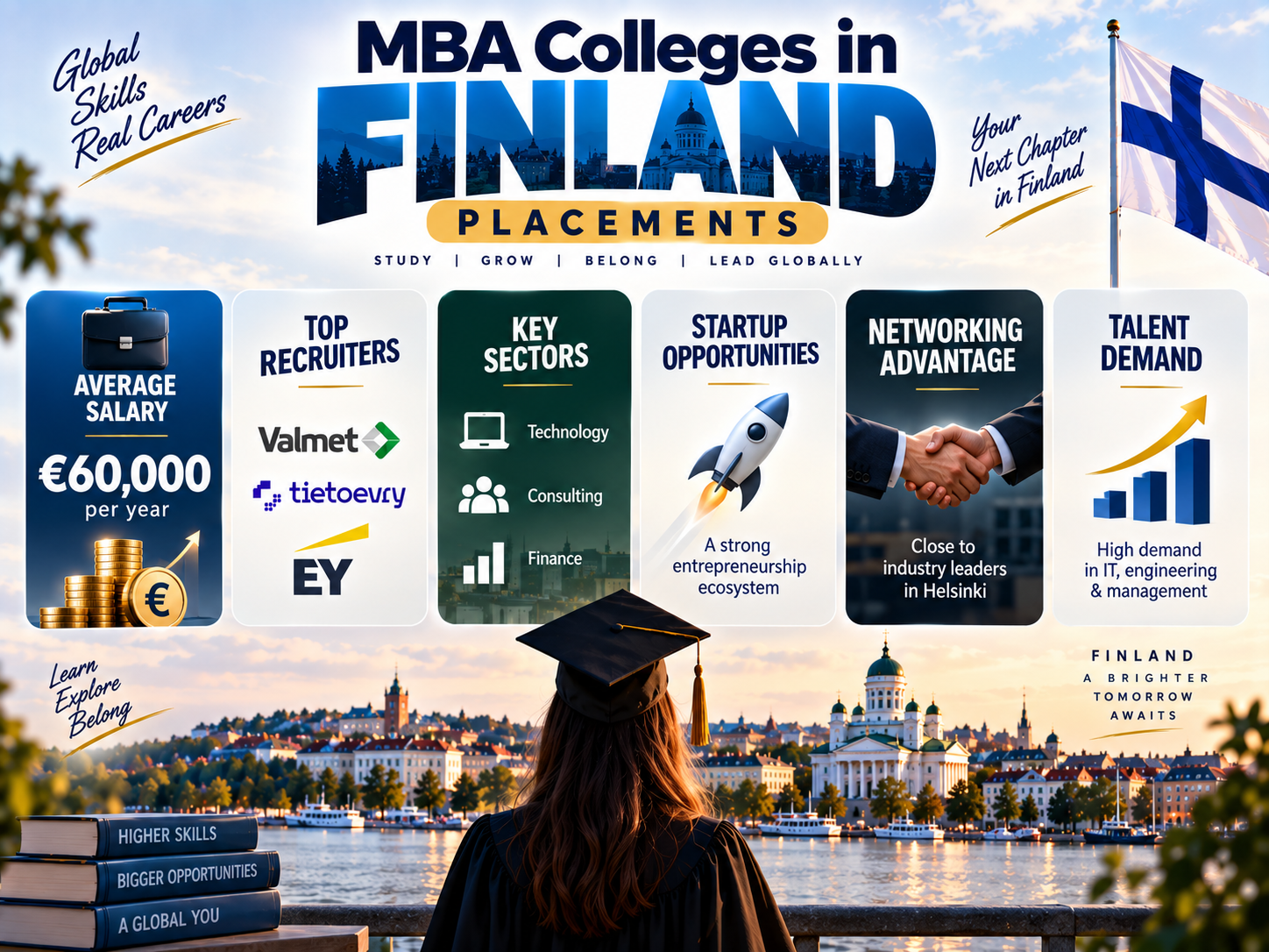 MBA Colleges in Finland: Placements