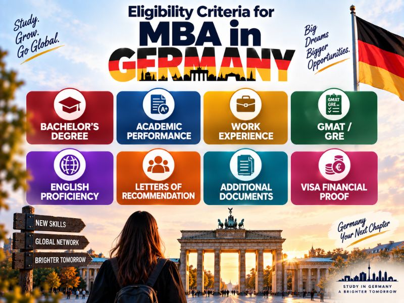 Eligibility Criteria for MBA in Germany for Indian Students