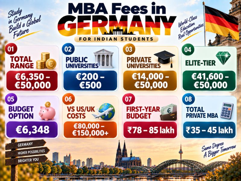 MBA Fees in Germany for Indian Students
