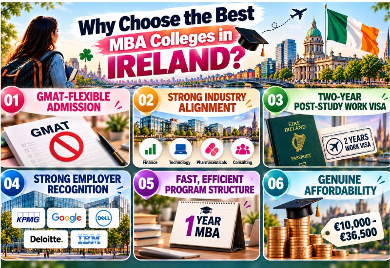 Why Choose the Best MBA Colleges in Ireland?