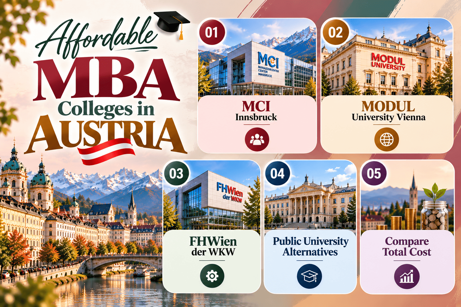 Affordable MBA Colleges in Austria