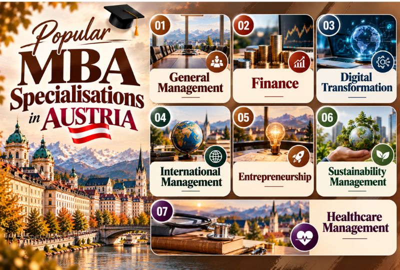 Popular MBA Specialisations in Austria