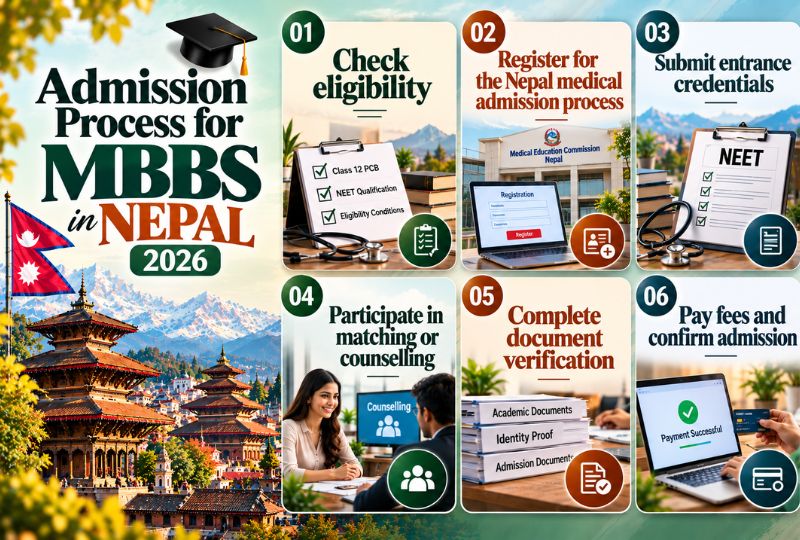 Admission Process for MBBS in Nepal 2026