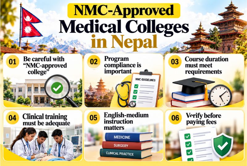 NMC-Approved Medical Colleges in Nepal