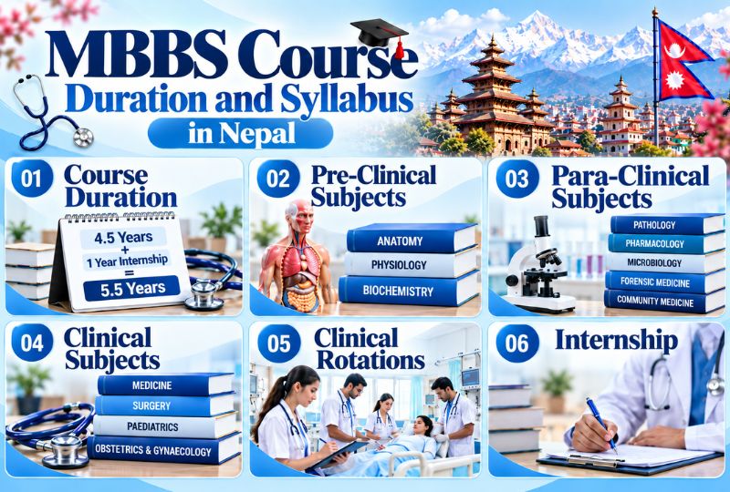 MBBS Course Duration and Syllabus in Nepal