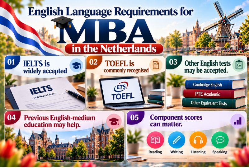 English Language Requirements for MBA in the Netherlands