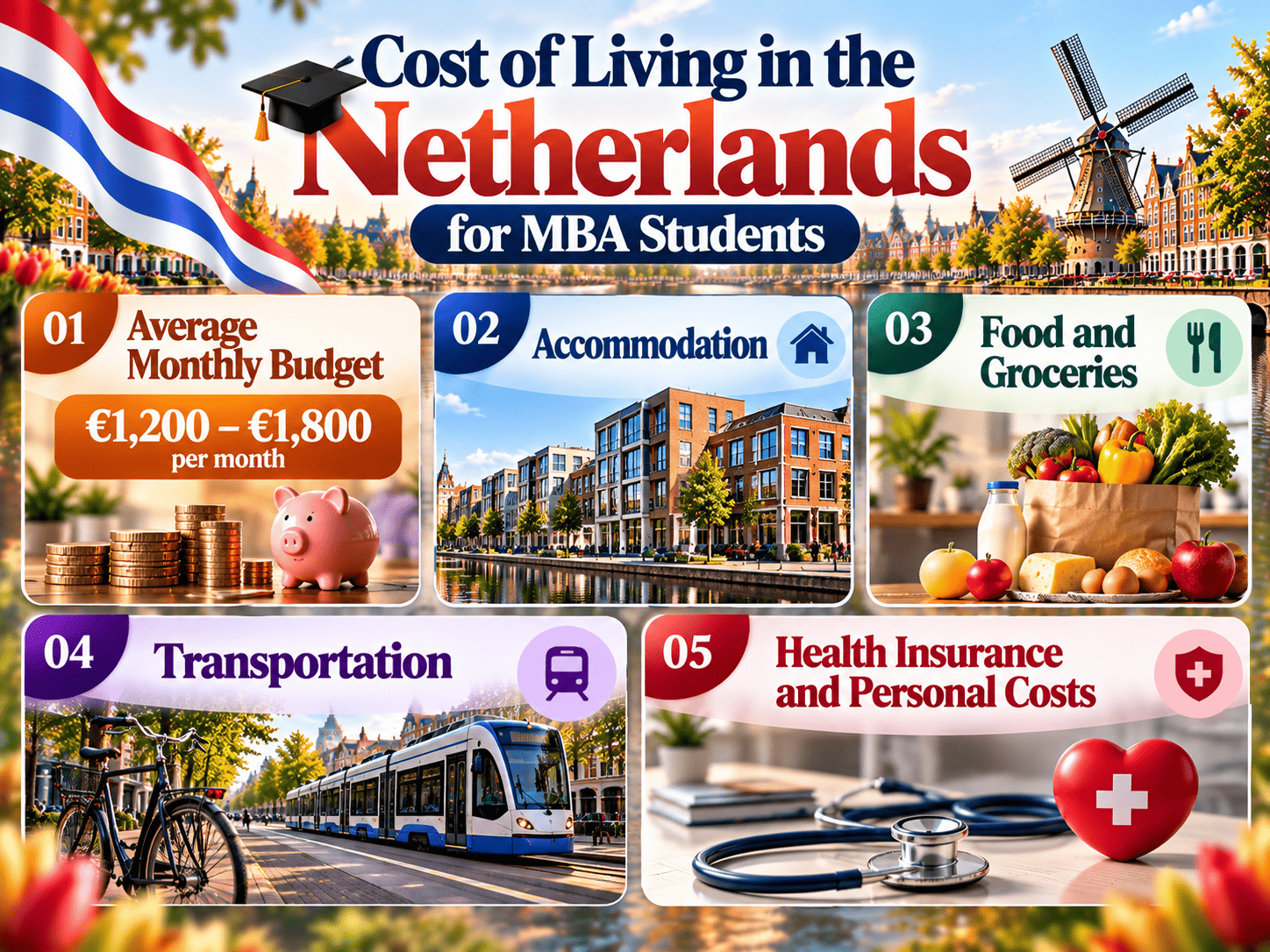 Cost of Living in the Netherlands for MBA Students