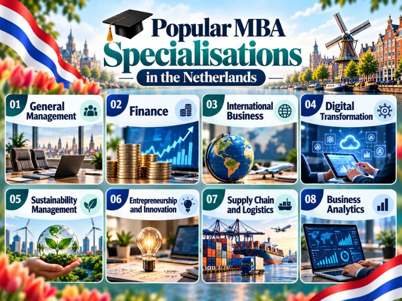 Popular MBA Specialisations in the Netherlands