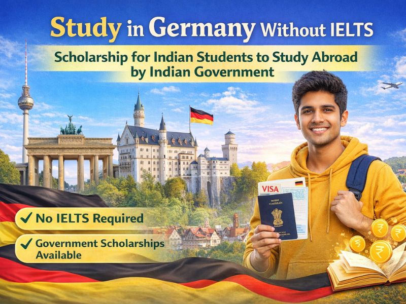 Study in Germany without IELTS for Indian students. Learn eligibility, MOI option, scholarships, admission process, and visa requirements easily.