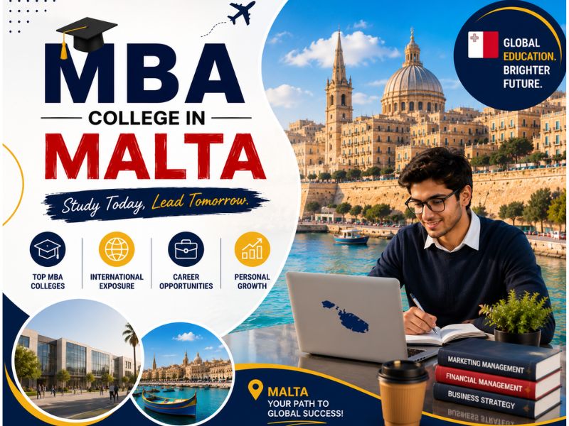 Looking for the best MBA Colleges in Malta? This 2026 guide covers leading MBA institutions, tuition fees, eligibility requirements, admission process, scholarships, popular specializations, living expenses, career opportunities, and important factors for international students.