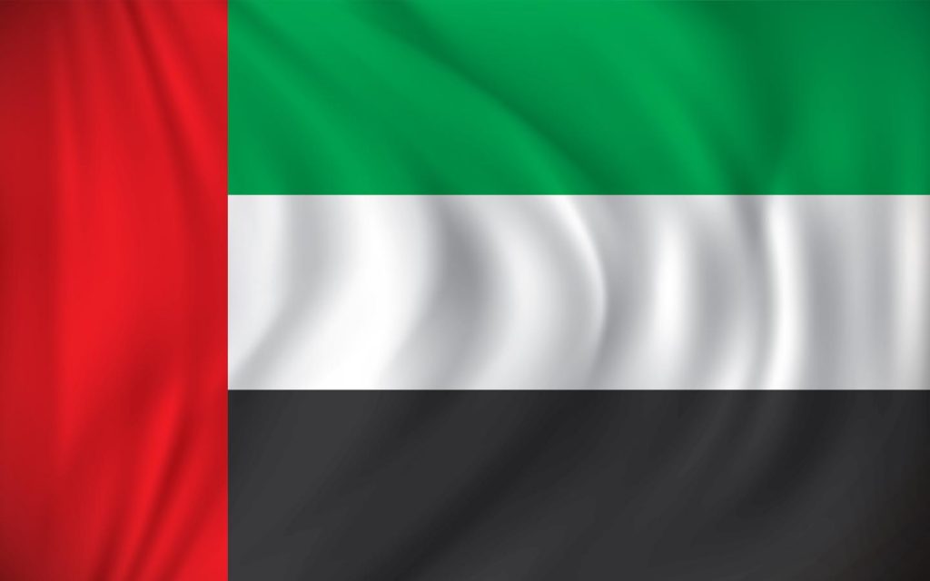 UAE flag flag