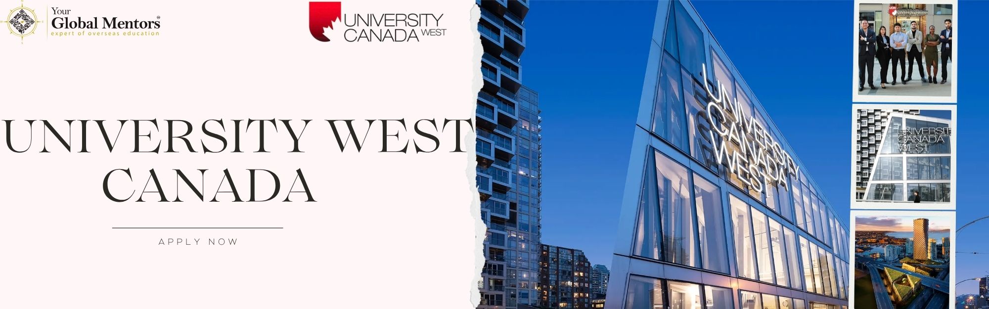 University Canada West campus downtown Vancouver — University Canada West admission